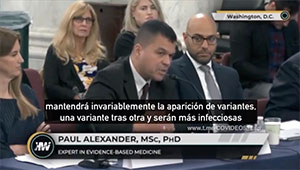 El Dr. Paul Alexander dijo al Senado de los EE. UU. como el programa devacunación  masiva es un error catastrófico.