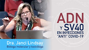 La inyección de Pfizer estaba contaminada con ADN, que puede alterar permanentemente tu código genético.